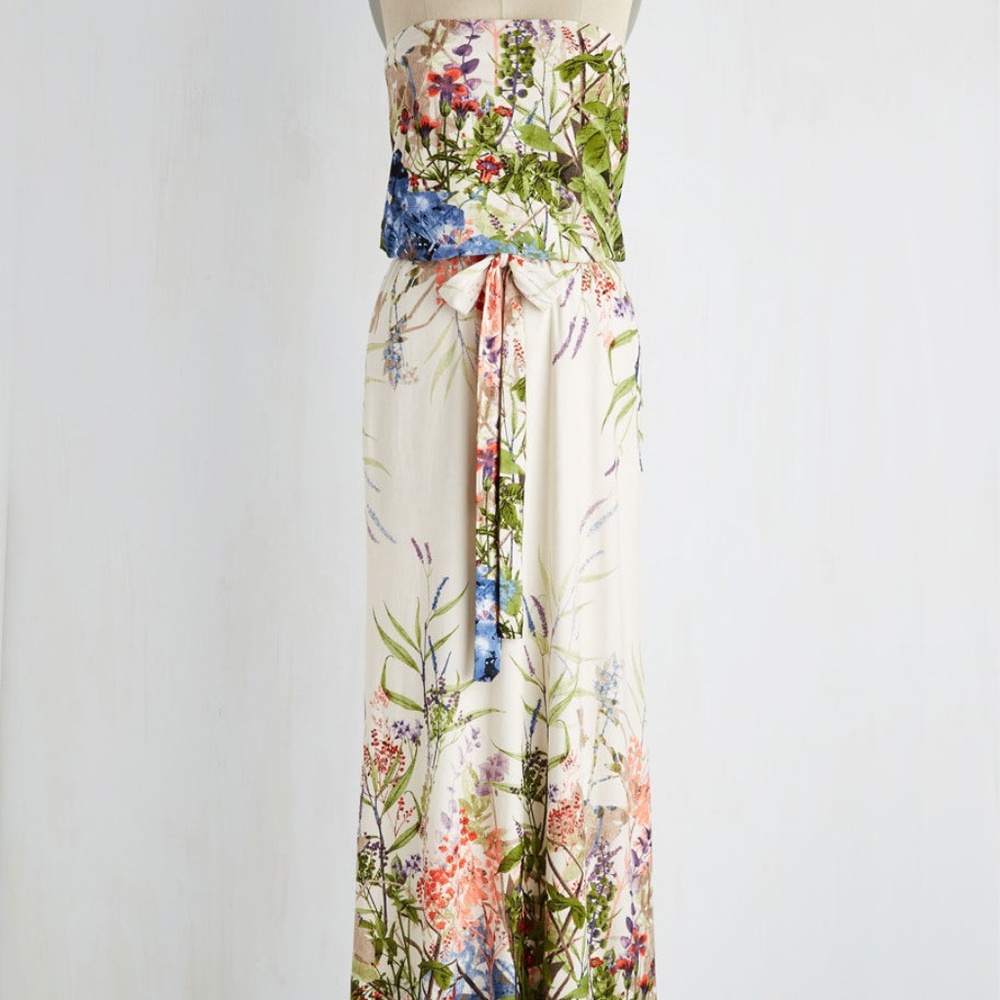 MODCLOTH - Queen of the Wildflowers Maxi - 2X